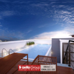 Không gian tầng thượng biệt thự Vinhomes Imperia