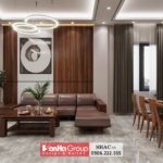 Nội thất phòng khách ấn tượng và hiện đại