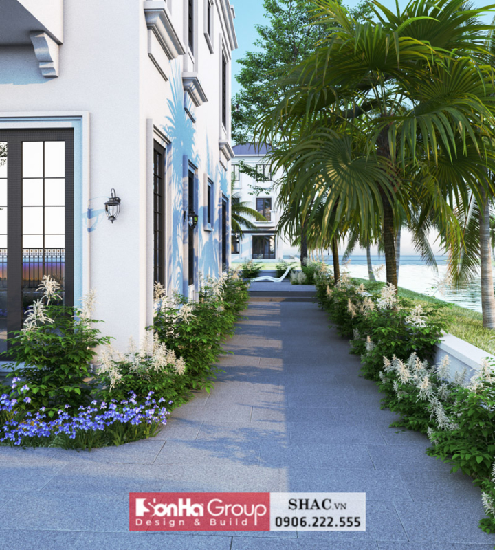 Thiết kế biệt thự tân cổ điển 3 tầng tại Đồ Sơn, Hải Phòng