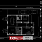 Thiết kế mặt bằng công năng biệt thự tân cổ điển