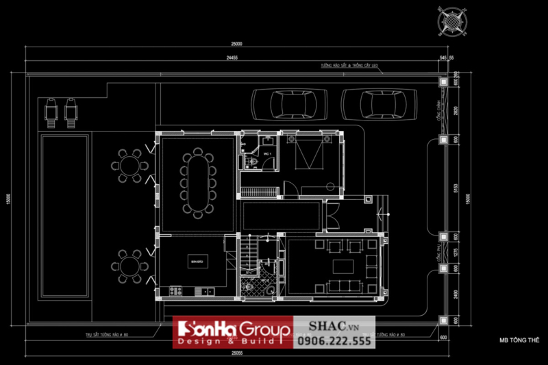 Thiết kế mặt bằng công năng biệt thự tân cổ điển Thiết kế mặt bằng công năng biệt thự tân cổ điển