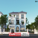 Thiết kế biệt thự tân cổ điển 3 tầng 375m2