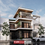 Thiết kế biệt thự hiện đại 3 tầng tại Hải Phòng