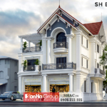 Mẫu thiết kế biệt thự đẹp 3 tầng 192m2 Hải Phòng