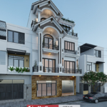 Thiết kế biệt thự tân cổ điển Quảng Ninh