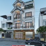 Mẫu biệt thự tân cổ điển 72m2 tại Quảng Ninh