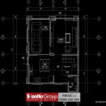 Tầng 1 biệt thự tân cổ điển đẹp Quảng Ninh