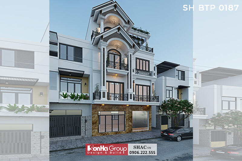 Thiết kế biệt thự tân cổ điển Quảng Ninh
