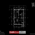 Mặt bằng định vị biệt thự tân cổ điển đẹp Quảng Ninh