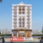 Mặt tiền thiết kế tân cổ điển căn hộ cho thuê tại Phan Thiết