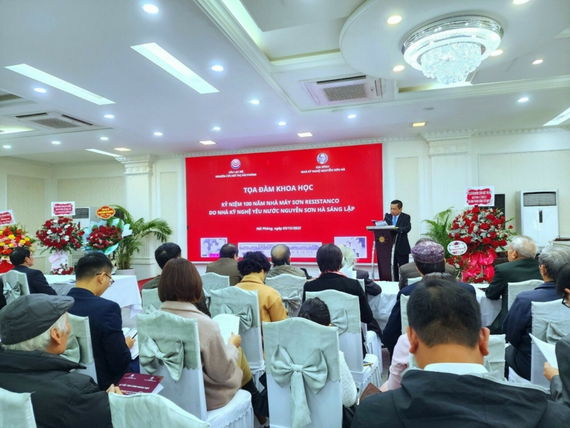 Kỷ niệm 100 năm nhà máy sơn Resistanco của Nguyễn Sơn Hà 1