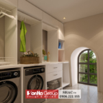 Mẫu phòng thờ tinh tế trong biệt thự Vinhomes Harmony