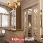 Phòng ngủ thiết kế biệt thự tân cổ điển