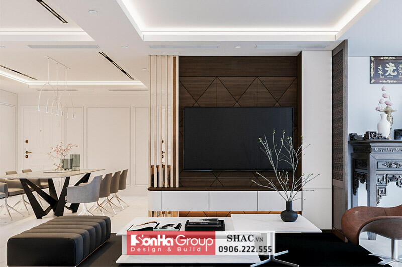 Thiết kế nội thất căn hộ Ciputra Tây Hồ Hà Nội hiện đại 2