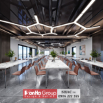 Thiết kế nội thất văn phòng công ty tại Bắc Ninh ấn tượng - SH VP 0050 56