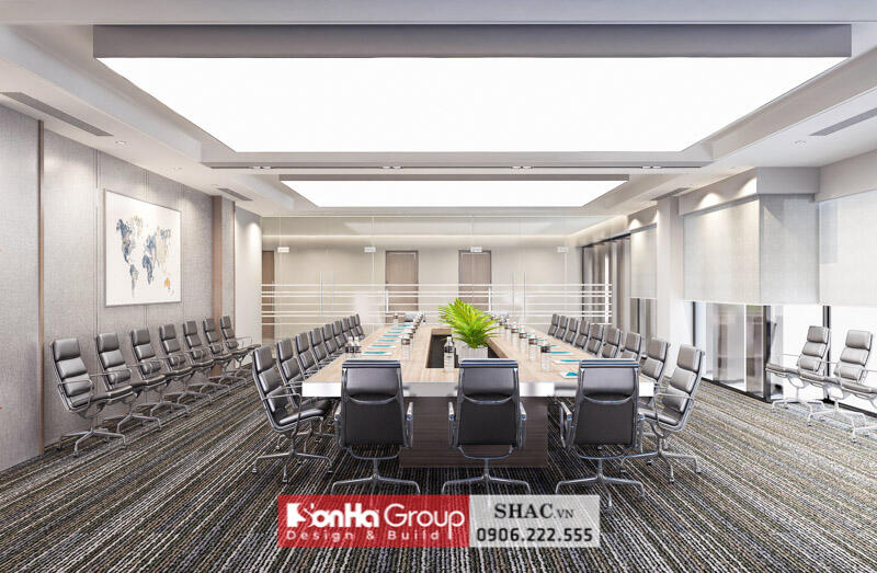 Thiết kế nội thất văn phòng công ty tại Bắc Ninh ấn tượng - SH VP 0050 14