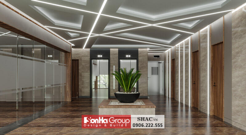 Thiết kế nội thất văn phòng công ty tại Bắc Ninh ấn tượng - SH VP 0050 31