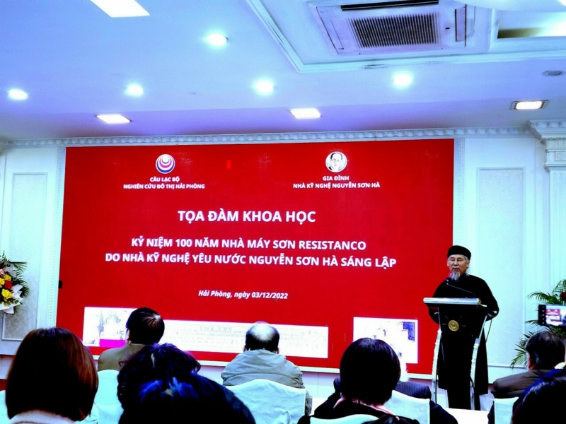 Kỷ niệm 100 năm nhà máy sơn Resistanco của Nguyễn Sơn Hà 9