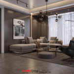 Thiết kế và thi công trọn gói biệt thự hiện đại 3 tầng Quảng Bình - SH BTD 0106 64