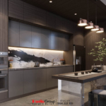 Thiết kế và thi công trọn gói biệt thự hiện đại 3 tầng Quảng Bình - SH BTD 0106 68