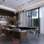 Thiết kế và thi công trọn gói biệt thự hiện đại 3 tầng Quảng Bình - SH BTD 0106 70