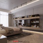 Thiết kế và thi công trọn gói biệt thự hiện đại 3 tầng Quảng Bình - SH BTD 0106 75