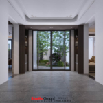 Thiết kế và thi công trọn gói biệt thự hiện đại 3 tầng Quảng Bình - SH BTD 0106 96