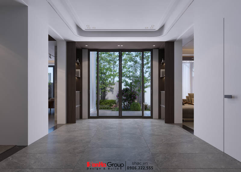 Thiết kế và thi công trọn gói biệt thự hiện đại 3 tầng Quảng Bình - SH BTD 0106 45