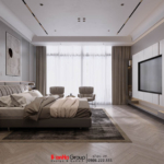 Thiết kế và thi công trọn gói biệt thự hiện đại 3 tầng Quảng Bình - SH BTD 0106 89