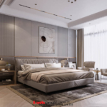 Thiết kế và thi công trọn gói biệt thự hiện đại 3 tầng Quảng Bình - SH BTD 0106 90