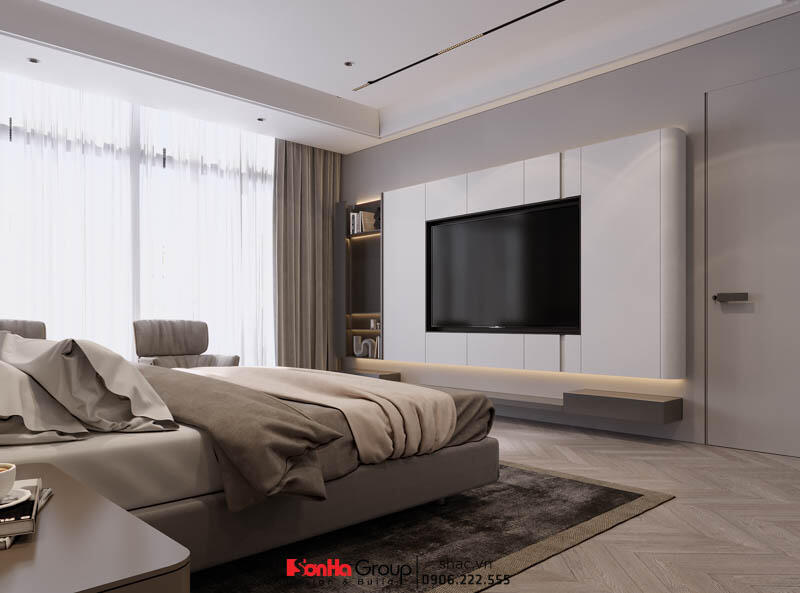 Thiết kế và thi công trọn gói biệt thự hiện đại 3 tầng Quảng Bình - SH BTD 0106 41