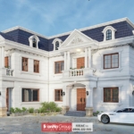 Thiết kế kiểu tân cổ điển 8m2 biệt thự đẹp