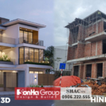 Thiết kế nội thất biệt thự hiện đại tại Quảng Bình khiến gia chủ không ngớt lời khen - SH BTD 0106 42