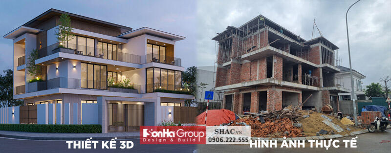 Thiết kế nội thất biệt thự hiện đại tại Quảng Bình khiến gia chủ không ngớt lời khen - SH BTD 0106 1