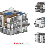 Thiết kế và thi công trọn gói biệt thự hiện đại 3 tầng Quảng Bình - SH BTD 0106 59