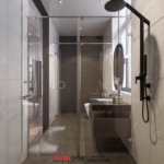 Thiết kế và thi công trọn gói biệt thự hiện đại 3 tầng Quảng Bình - SH BTD 0106 98