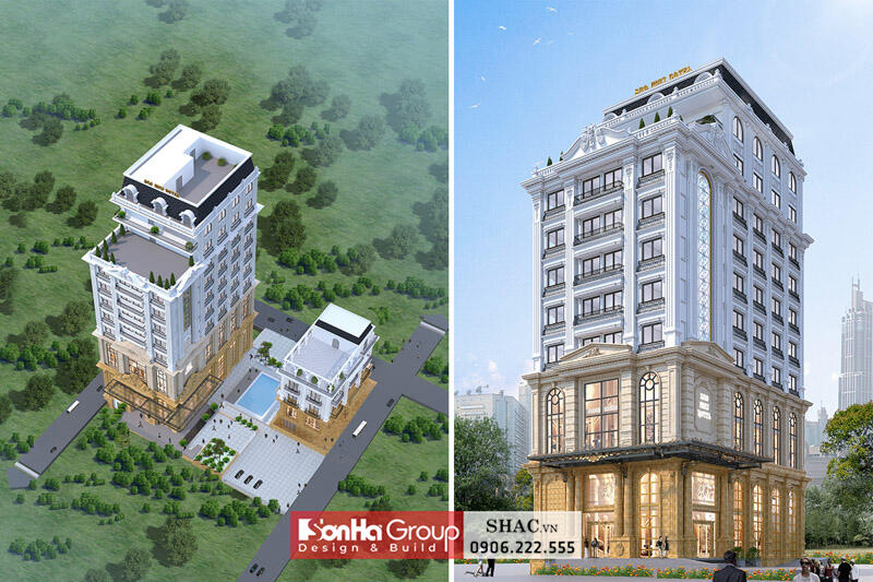 Thiết kế khách sạn đẹp đẳng cấp tại Phú Quốc