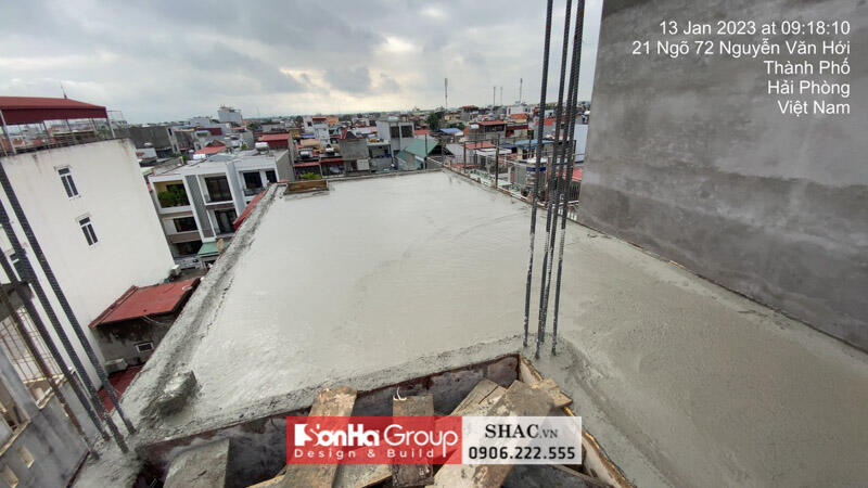 Thiết kế thi công nhà phố hiện đại đẹp và lạ tại Hải Phòng - SH NOD 0239 72