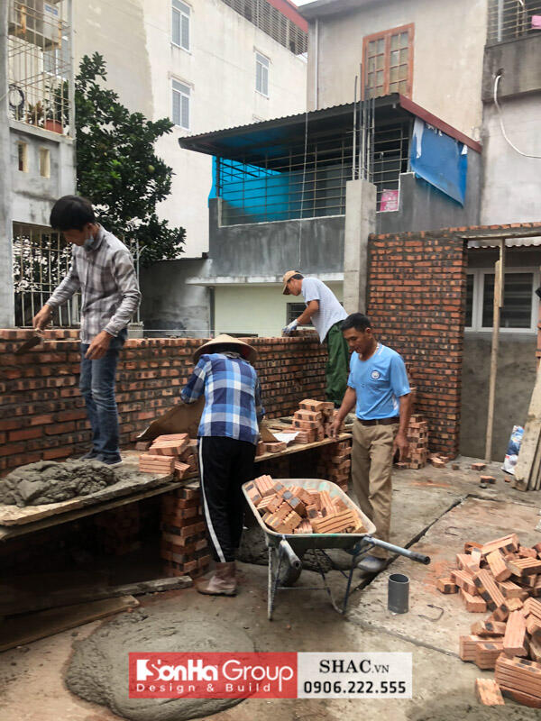 Thiết kế thi công nhà phố hiện đại đẹp và lạ tại Hải Phòng - SH NOD 0239 62