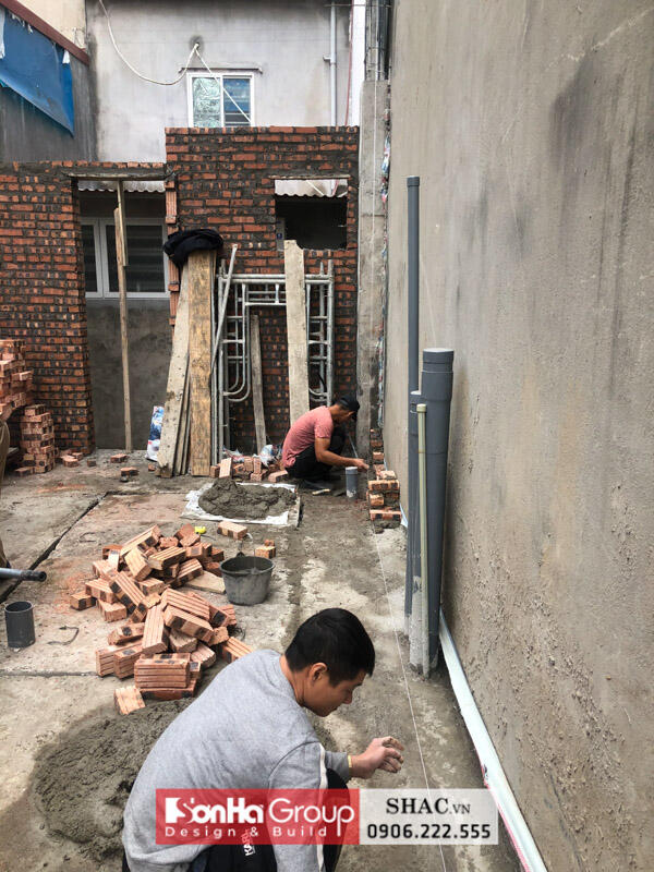 Thiết kế thi công nhà phố hiện đại đẹp và lạ tại Hải Phòng - SH NOD 0239 63