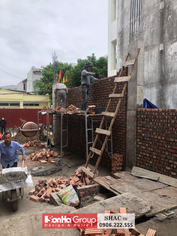 Thiết kế thi công nhà phố hiện đại đẹp và lạ tại Hải Phòng - SH NOD 0239 64