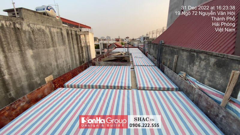 Thiết kế thi công nhà phố hiện đại đẹp và lạ tại Hải Phòng - SH NOD 0239 69