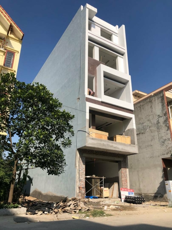 Thiết kế thi công trọn gói nhà phố 5 tầng hiện đại tại Hải Phòng - SH NOD 0239 74