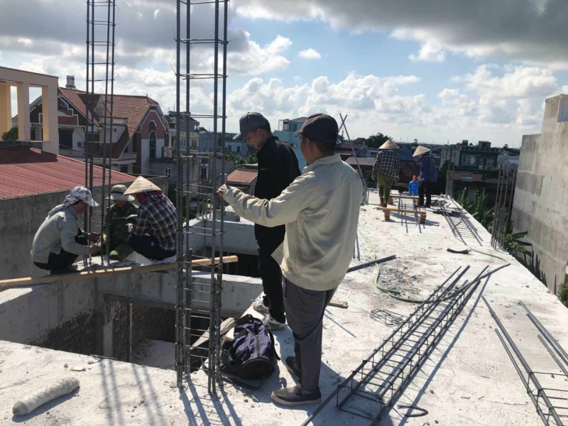 Thiết kế thi công trọn gói nhà phố 5 tầng hiện đại tại Hải Phòng - SH NOD 0239 80