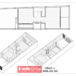 Thiết kế nhà phố 3 tầng mới mẻ, hiện đại và độc đáo tại Hải Phòng - SH NOD 0238 18