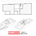 Thiết kế nhà phố 3 tầng mới mẻ, hiện đại và độc đáo tại Hải Phòng - SH NOD 0238 21