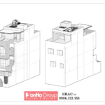 Thiết kế nhà phố 3 tầng mới mẻ, hiện đại và độc đáo tại Hải Phòng - SH NOD 0238 17