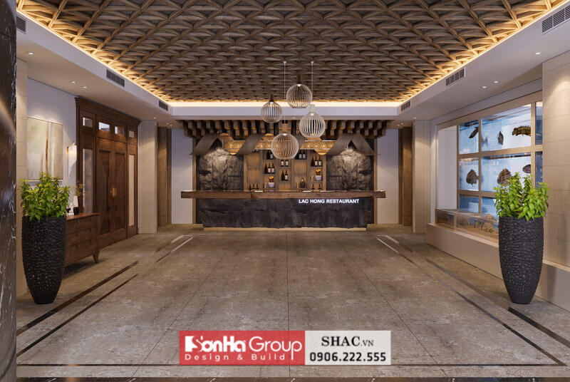 Thiết kế nội thất Trung tâm Tiệc cưới Lạc Hồng Palace tại Hải Phòng - SH BCK 0056 46