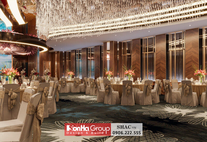 Thiết kế nội thất Trung tâm Tiệc cưới Lạc Hồng Palace tại Hải Phòng - SH BCK 0056 8