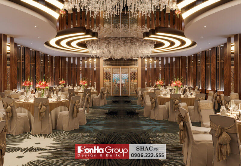 Thiết kế nội thất Trung tâm Tiệc cưới Lạc Hồng Palace tại Hải Phòng - SH BCK 0056 3